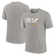 Tennessee Nike Triblend Football Slogan Tee